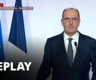 Conférence de presse du Premier ministre Jean Castex