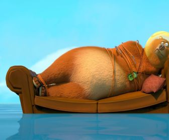 Grizzy et les lemmings