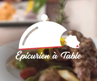 Epicurien à table