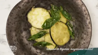 Tous en cuisine : la recette du jour - Tempura de légumes, mayonnaise cocktail