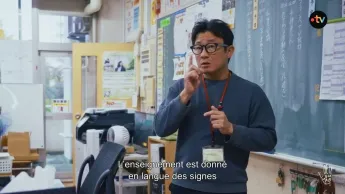 L'œil et la main - Être sourd au Japon : il n'existe qu'une seule école bilingue dans le pays
