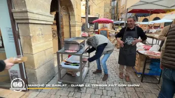 66 minutes : grand format - Marché de Sarlat : quand le terroir fait son show