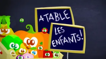A table les enfants - La framboise