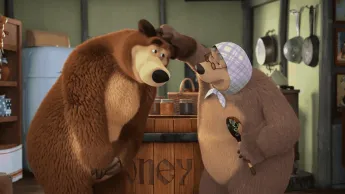 Masha et Michka - Mamie arrive