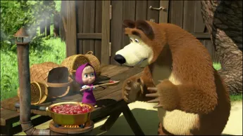 Masha et Michka - Le jour des confitures