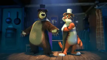 Masha et Michka - Tours de magie