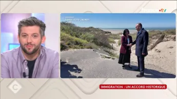 C à vous - Immigration : un accord historique entre La France et l'Angleterre - La Story de Paul Larrouturou