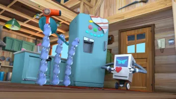 Grizzy et les lemmings - Un amour de frigo