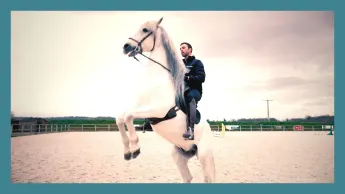 Météo à la carte - Rencontre : Luc, l'un des plus grands cascadeurs équestres au monde