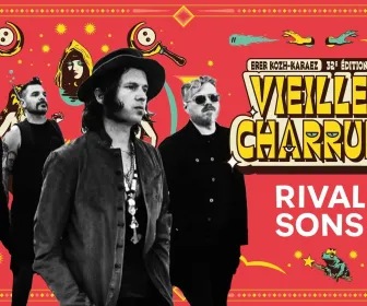 Rival Sons en concert aux Vieilles Charrues 2024