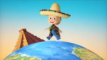 Masha et Michka - Le tour du monde