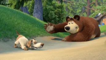 Masha et Michka - La téléportation