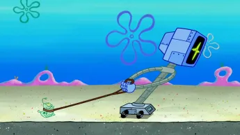 Bob l'éponge - Karen et Microbe