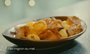 Petits plats en équilibre - Filet mignon au miel
