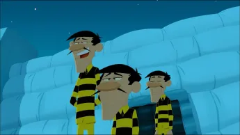 Les Dalton - se ballonnent