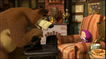 Masha et Michka - Cache-cache c'est pas pour les peureux