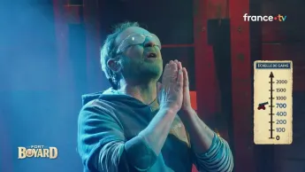 Fort Boyard - Pour faire exploser la cagnotte, Bruno Solo doit défier l'Amiral: un duel haut en couleur !