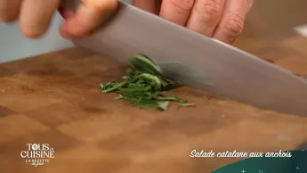Tous en cuisine : la recette du jour - Salade catalane aux anchois