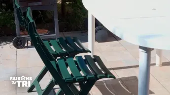 Faisons le tri avec Ecomaison - Faisons le tri : le mobilier de jardin