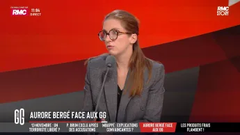 Les Grandes Gueules - Aurore Bergé face aux GG 