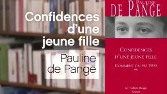 La p'tite librairie - Confidences d'une jeune fille - Pauline de Pange