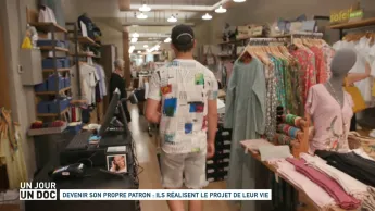 Un jour, un doc - Devenir son propre patron : ils réalisent le projet de leur vie (2/2)