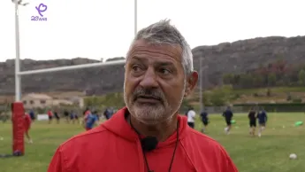 Stade 2 la quotidienne - Rugby : Fédérale 2, Christian Labit rechausse les crampons