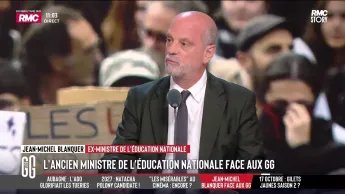 Les Grandes Gueules - Jean-Michel Blanquer face aux GG