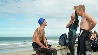 Stade 2 la quotidienne - Para triathlon : Bidart, un air de Los Angeles
