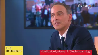 C à vous - Mobilisation lycéenne : Raphaël Glucksmann réagit