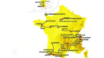 Stade 2 la quotidienne - Cyclisme : les étapes clés du Tour de France 2027