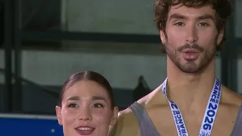 Stade 2 la quotidienne - Danse sur glace : Cizeron et Fournier Beaudry toujours en or