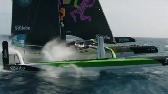 Stade 2 - Voile - Route du Rhum : Thomas Coville, dans l'enfer du bruit de l'Ultim Sodebo