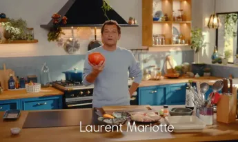 Petits plats en équilibre - Crumble poulet mimolette et potimarron