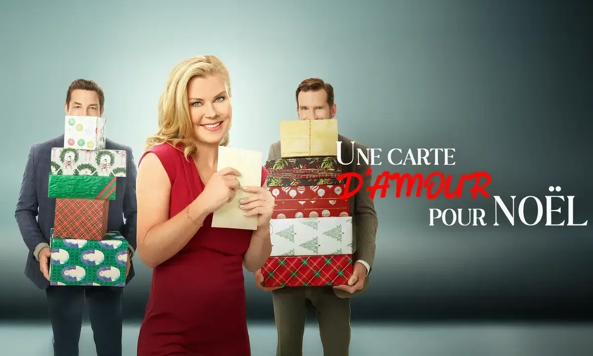 Une carte d'amour pour Noël