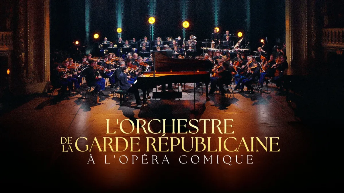 L'orchestre de la Garde républicaine à l'Opéra-Comique