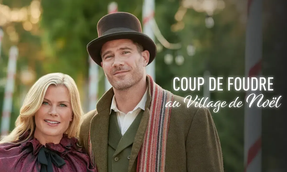 Coup de foudre au village de Noël